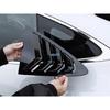 Car Style Rear Triangle Window Side Vent Shutter Louver Air Blind Cover Accessories Exterior Sticker For Geely Galaxy E8 2024 +
