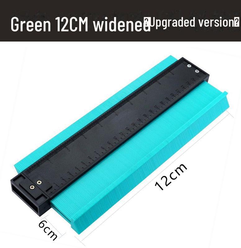 Multifunctional Contour Measuring and Profiling Gauge for Woodworking and Irregular Shapes