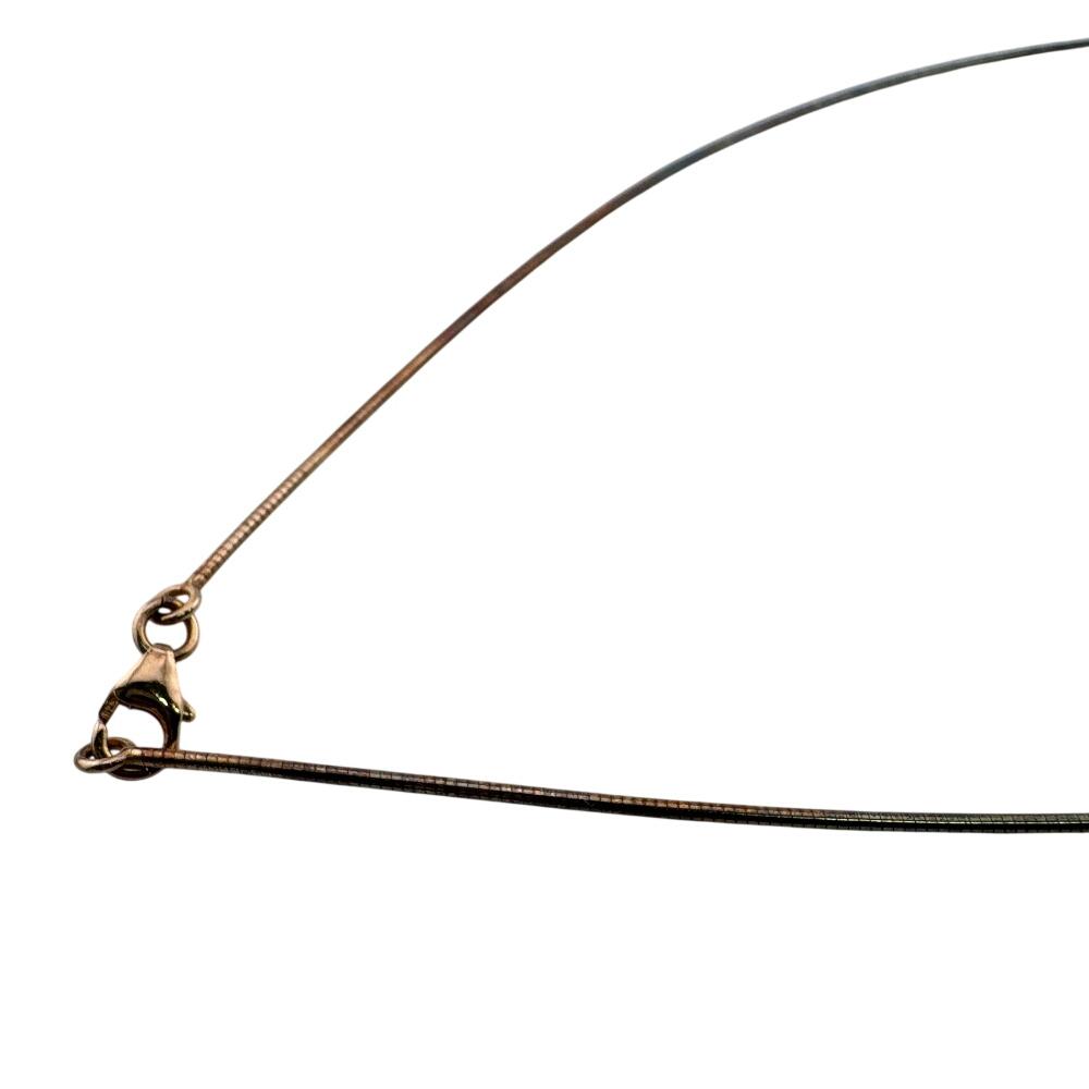 Hermes Pop H Dragee Metal Pop Ash Necklace Pink Metal Used