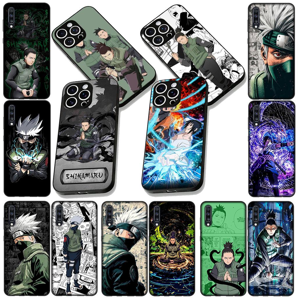 Cover for Samsung Galaxy S22 S21 S20 FE Ultra Plus A35 A36 A55 A37 A33 A34 A57 Phone Case Narutos Nara Shikamaru Sasuke Kakashi