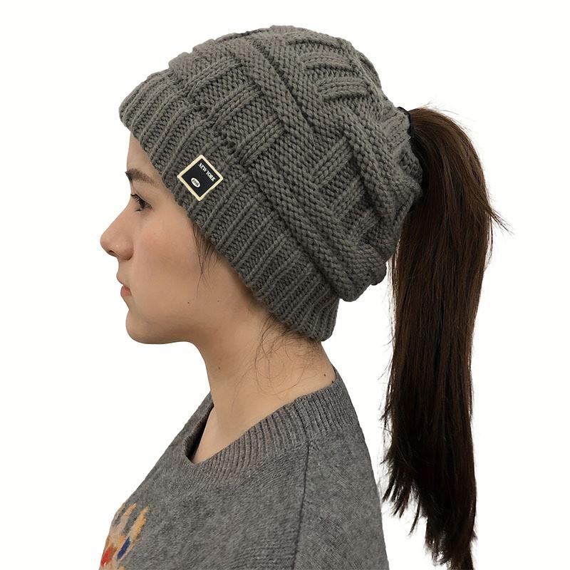 Knit Hat For Women With Windproof Warmth Casual Style For Fall Winter
