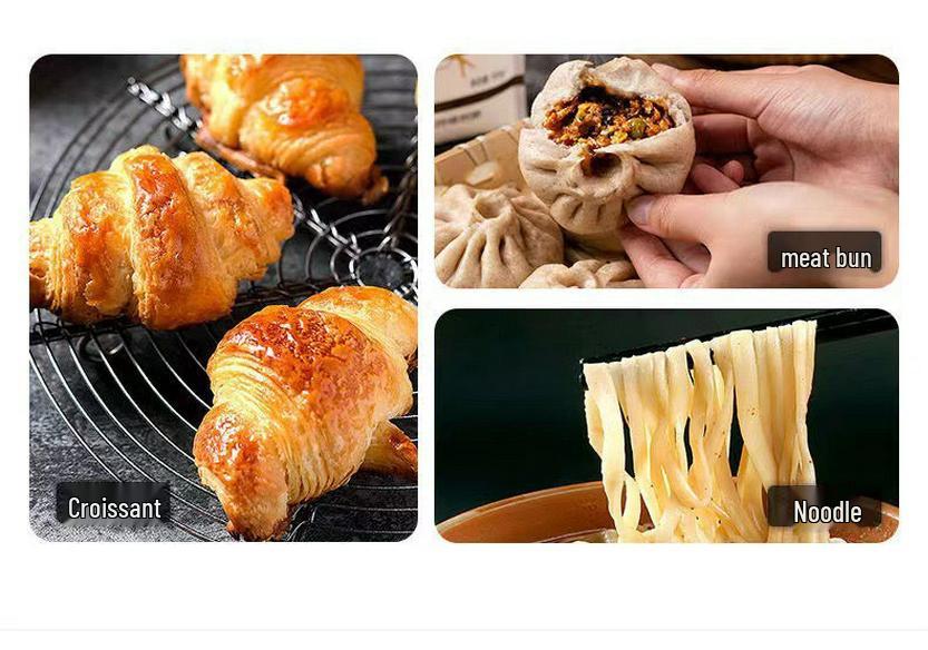 110V Multi-Function Automatic Chef Machine: Dough Kneader, Mixer, Blender, Meat Grinder, Juicer