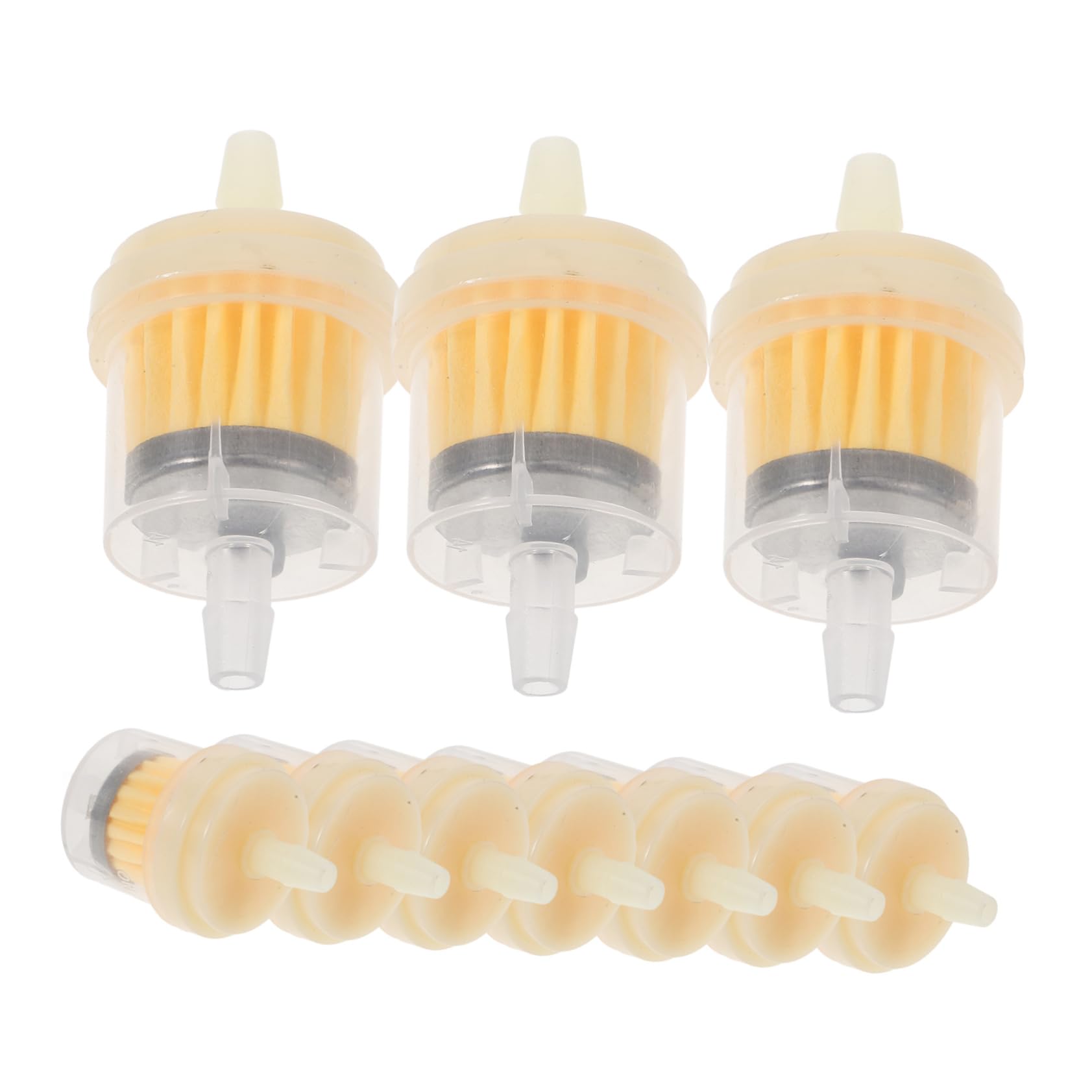 

Cabilock 10 Pcs Universal Gas Filter Cart Gas Filter Offroad 6.00X3.00X3.00CM оранжевый