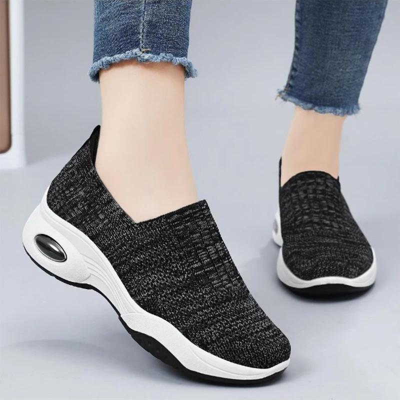 Fashion Fashion 2025 Casual Spring Autumn Slip On Women's Shoes Korean High Quality Offer New Designer Luxury Cheap Ladies Footwear Sale