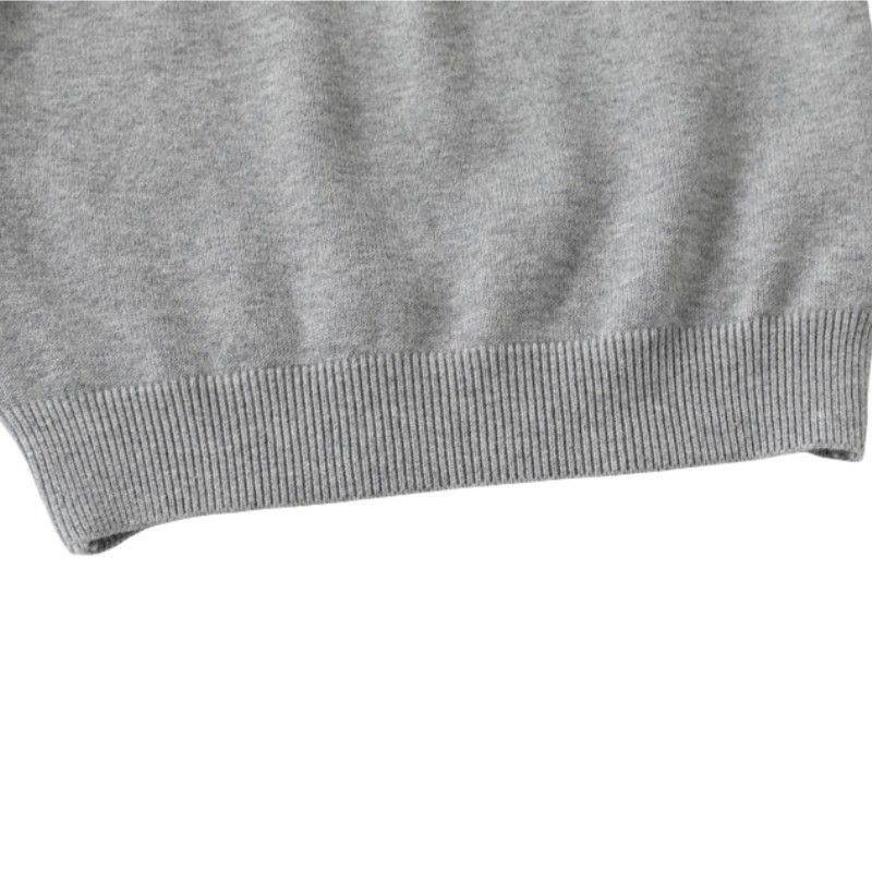 Boys' Thin Sweater for Autumn and Winter, Children's Raglan Sleeve Base Shirt, Baby Boy's Round Neck Color-Blocked Knitwear