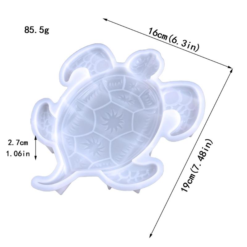 Turtle Epoxy Resin Mold,Animals Silicone Resin Mold Sea Turtle Epoxy Casting Mold for DIY Wall Hangings,Home Decorations