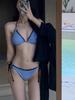 Summer Vacation Women's High Waisted Halter Bikini Set 2 Piece Swimsuit Push Up Sexy Bohemian Holiday Print