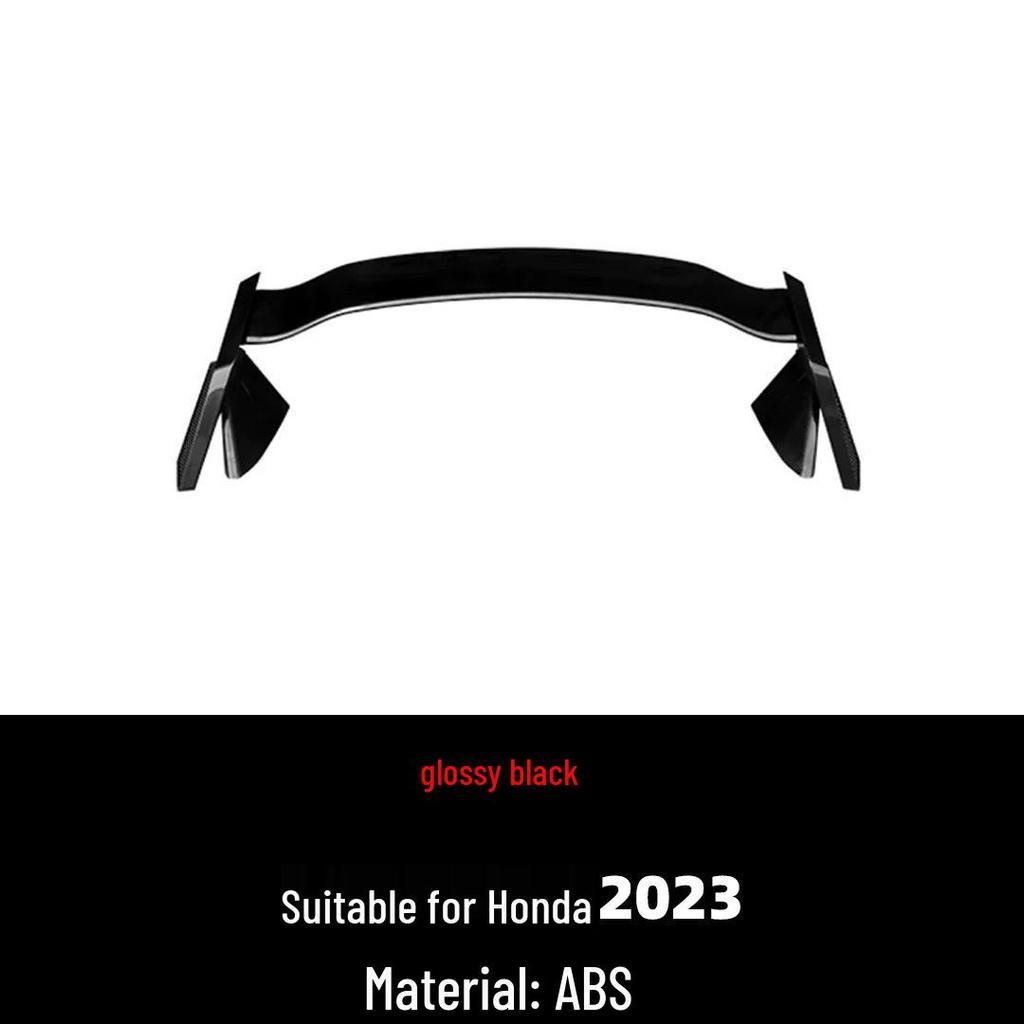 2023+ Honda Civic Hatchback Sedan Type-R Style Rear Spoiler (11th Gen, No-Drill)