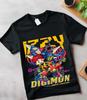 Cartoon Anime Gift Clothes New Unisex Shirt,Girl,Cyber Punk Waifu Graphic Tee