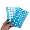 48pcs Breathable 20mm Filter Paper Sticker Sterile Mesh Membrane Filter  Mushroom Cultivation