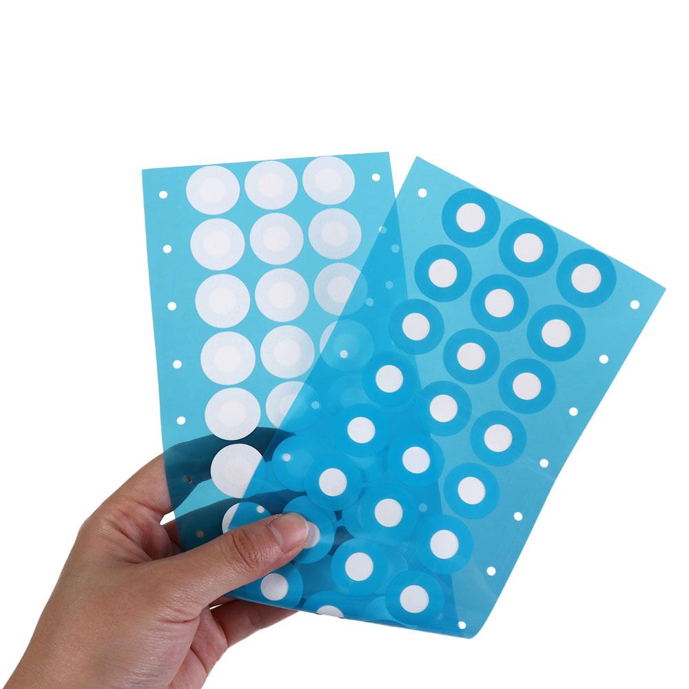 48pcs Breathable 20mm Filter Paper Sticker Sterile Mesh Membrane Filter  Mushroom Cultivation