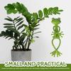13cm Frog Shaped Reusable Cable Wire Tie Cute Decorative Twist Bendable Garden Plant Support Adjustable Flexible Clip for Stem