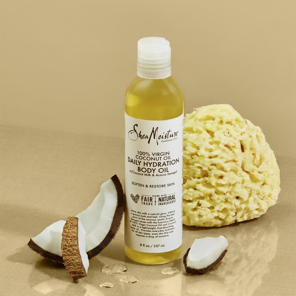 Sheamoisture 100  Virgin Coconut Oil Daily Hydration Body Oil 8 Oz
