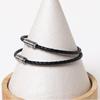 Jbans Classic Classic Slim Leather Bracelet (C1902-Ac481Bk)