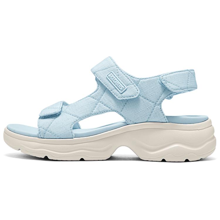 Skechers Casual Sandals Soft Comfortable Breathable Beach Sandals Women sandals Blue 163542-LTBL 35