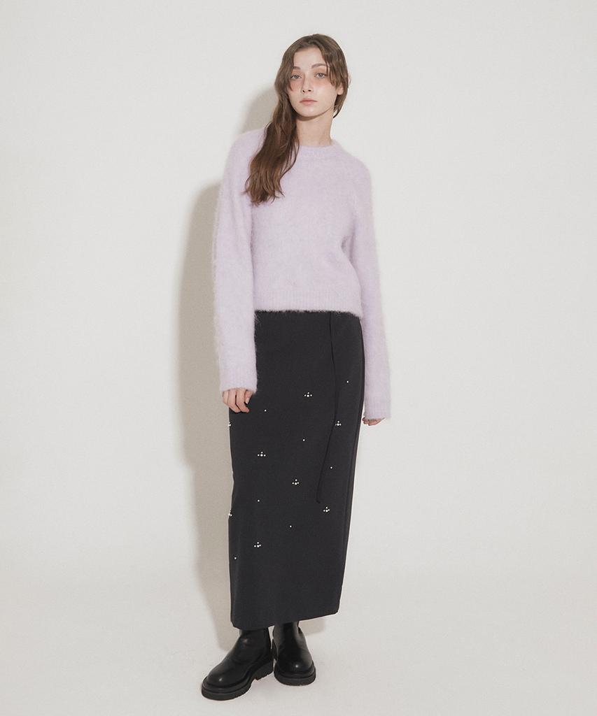 Eoboneoseu Wool Brush Sweater [Violet]