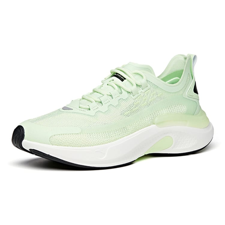 Anta Premium Speed Low Top Running Shoes Men's Fluorescent Light Grass Green 912125536-5