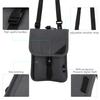 Multi Function   Certificate Package   Travel Passport Bag  Sport Protective Sleeve(Dark gray )
