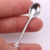 4 Colors Spoon Necklace  Spice Spoon Necklace Adjustable Mini Crowns Spoon Necklace Vintage Mini Spoon Pendant