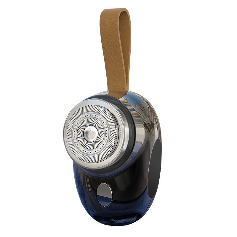 

Мини-электрическая дорожная бритва для мужчин, карманный размер, моющаяся, перезаряжаемая, портативный безболезненный беспроводной триммер, нож для лица, бритва для бороды чёрный