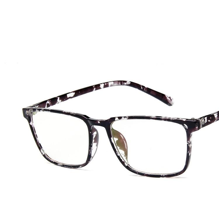 Fashion Vintage Square Glasses Frame Women Men Transparent Clear Lens Optical Spectacle Eyewear Unisex