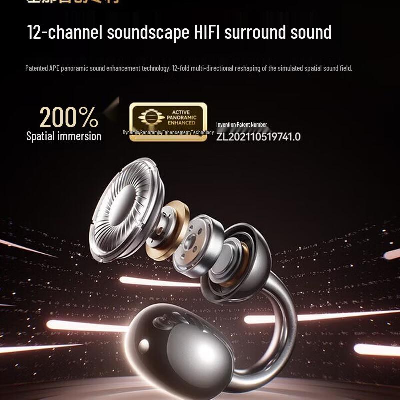 SANAG S7S Ear Clip Bluetooth Headphones