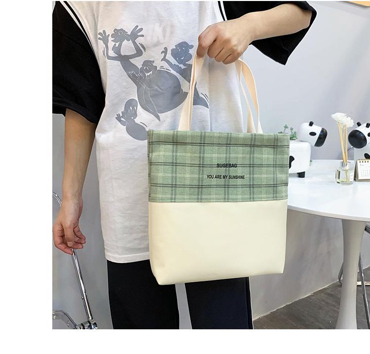 Kawaii kreslená plátěná školní taška, velkokapacitní roztomilý módní batoh Krásný ležérní batoh