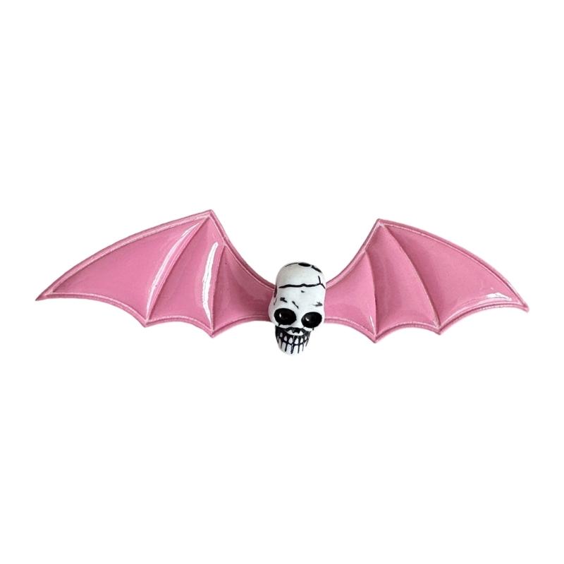 1PC Friendly Bat Shaped Hairpin For Gothic Fashion Dark Theme Parties Comfortable Costume Accessories