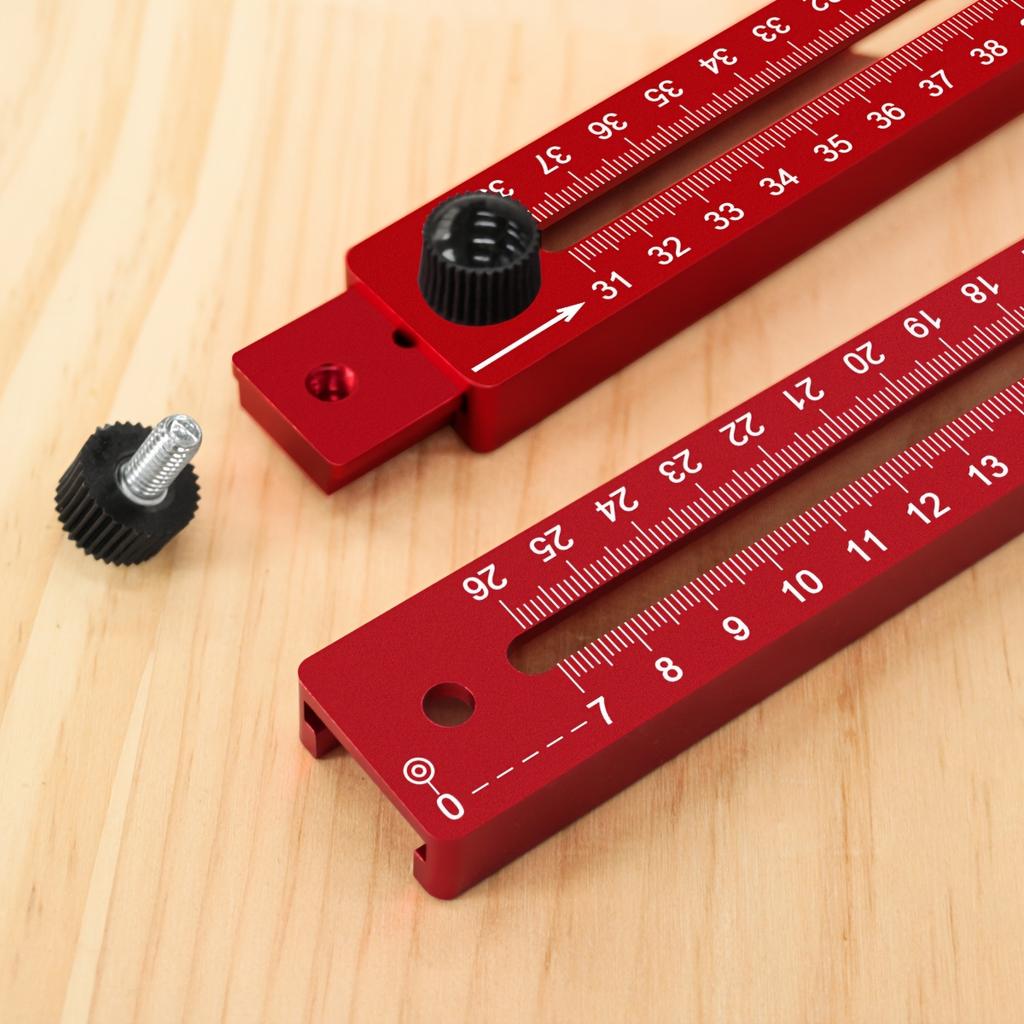 3-in-1 Aluminum Router Jig for Woodworking - Versatile Milling Radius 8.99cm to 60.96cm, Precision Grooving Tool, Ideal Christma