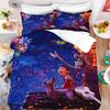 Juego de Ropa de Cama de Dibujos Animados Coco Funda Nórdica 100% Poliéster Inocencia Infantil Decoración de Dormitorio Regalo para Adultos