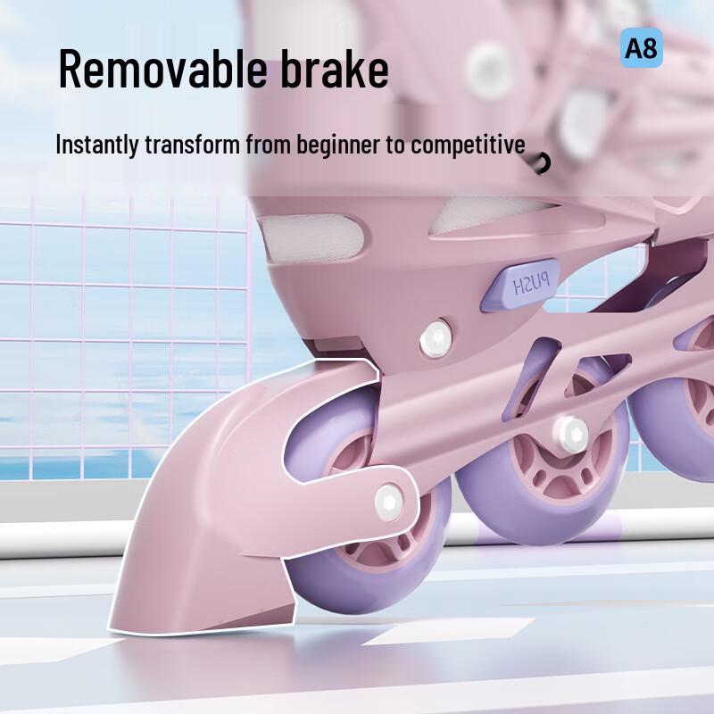 SWAY Kids Adjustable Inline Skates with Protective Gear Set