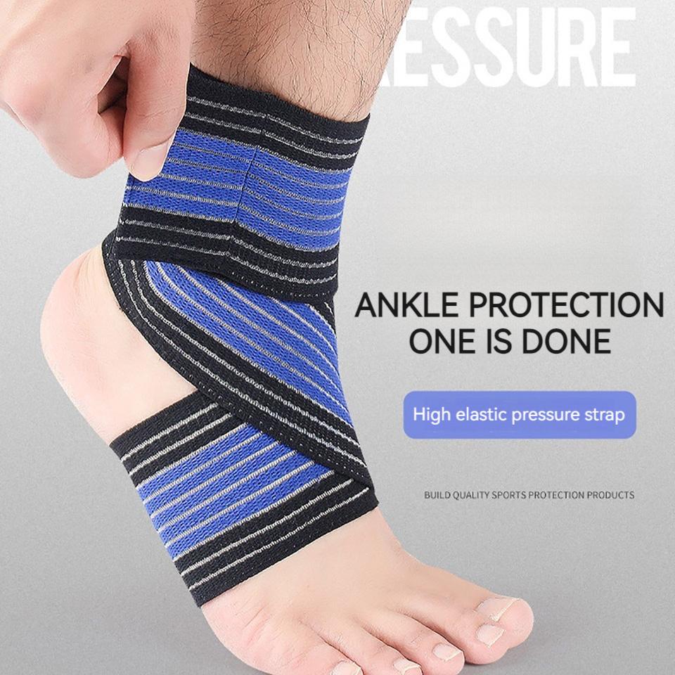 1Pcs High Elastic Ankle Braces Compression Straps for Running Jumping Rope Sprain Protection Men Women