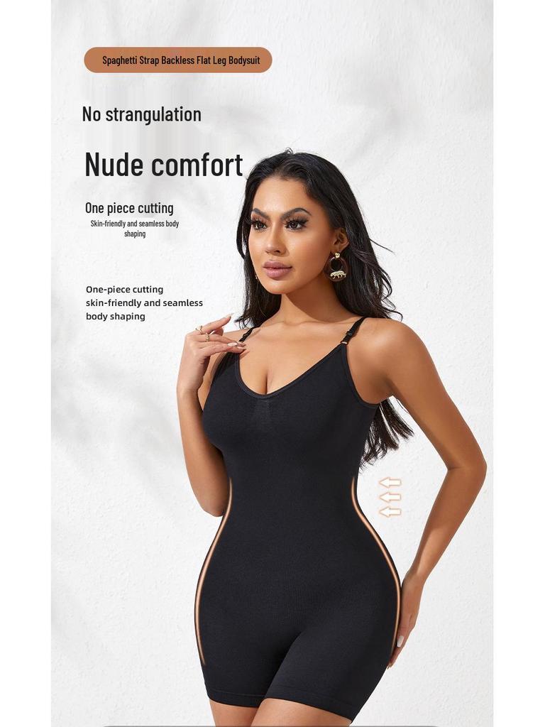 Women's Plus Size Backless Body Shaper - Sexy Tight Waist Shaping Underwear