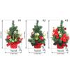 Festival Christmas  Small Tree 25cm Xmas Pine Tree Mini Artificial Christmas Tree  Party Favors