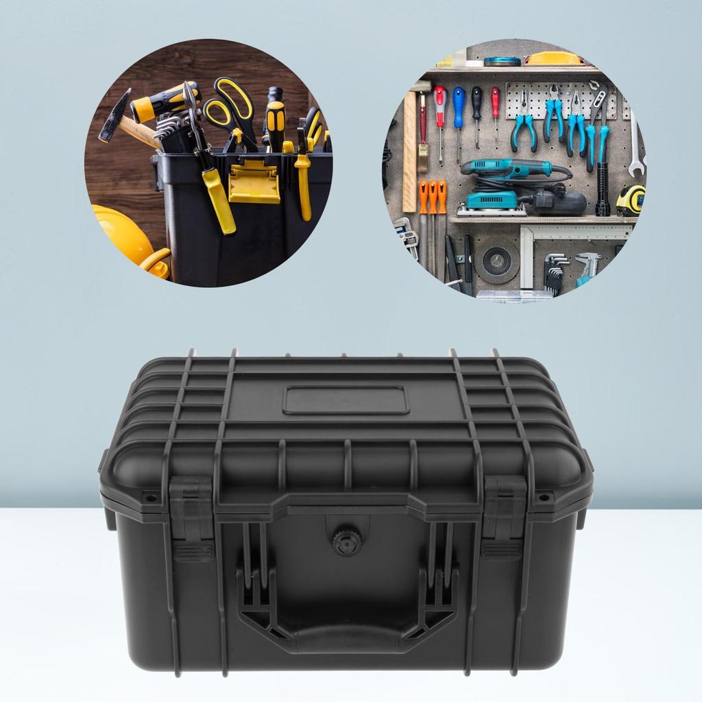 Box with Sponge, Waterproof Case, Impact-resistant, Shockproof, Universal Storage Case for Outdoor