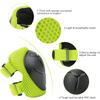 Durable And Safe 6Pcs Protective Gears Set For Kids Children Knee Pad Elbow Pads Wrist Guards Child Safety Protector Kit For Cycling Bike Skating