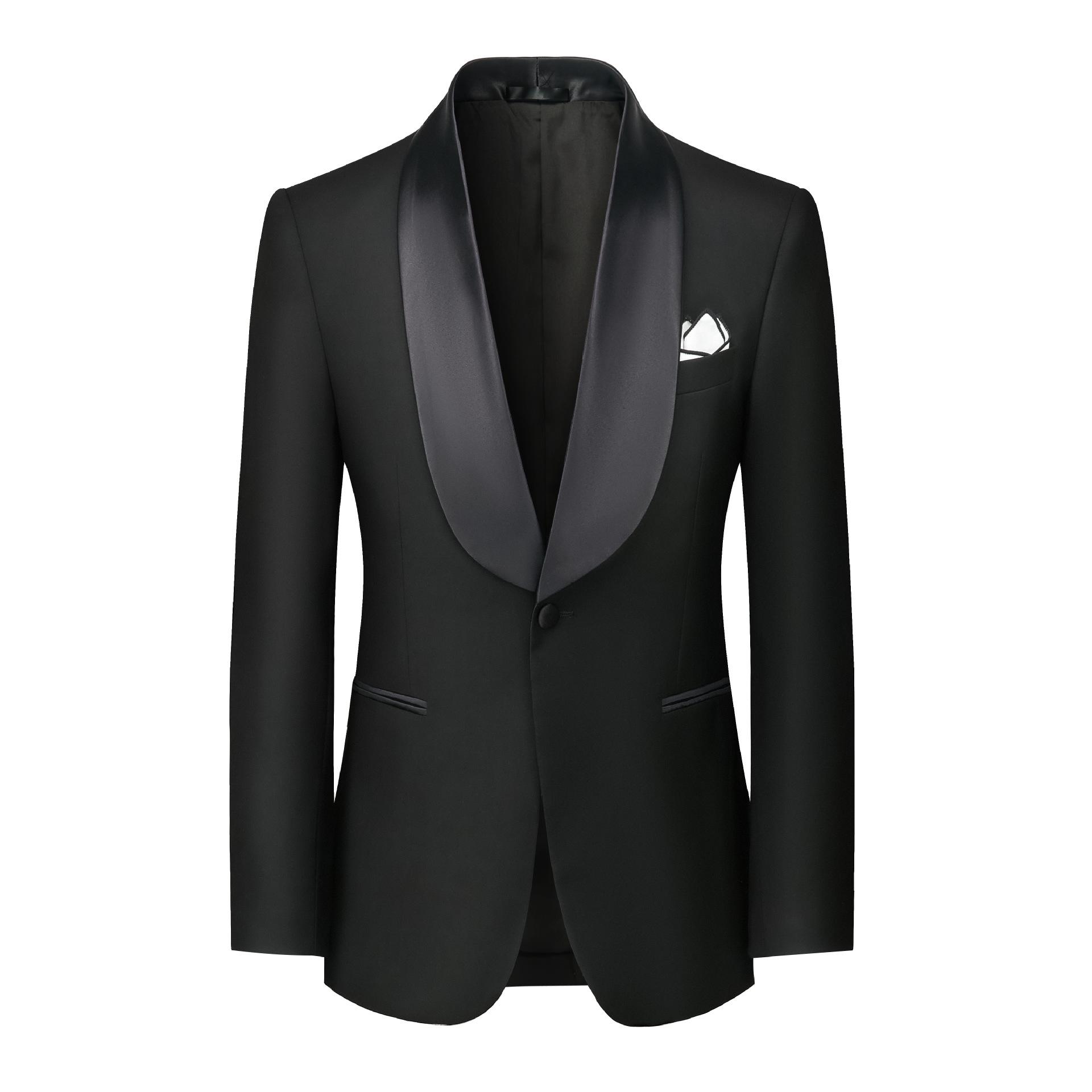 

Мужские черно-зеленые костюмы с воротником для бизнеса, свадеб и вечеров M/44 [80-105 lbs]