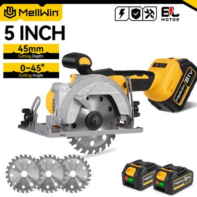 125MM 5-palcová elektrická bezuhlíková ručná multifunkčná píla, drevoobrábacie elektrické náradie pre batériu Makita 18V