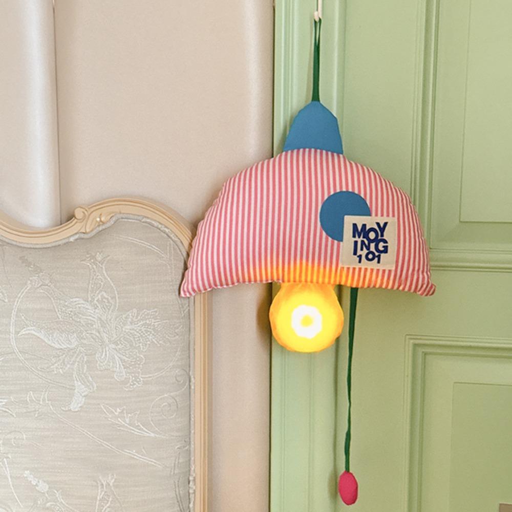 

New Mushroom LED Night Light Rechargeable Cartoon Night Lamp Eye Protection Gift Atmosphere Sleeping Light Bedroom рожевий