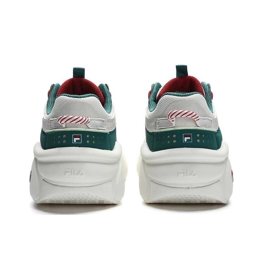 New FILA Panini Xmas Shoes 'White Green Red' Women's F12M312113FSL