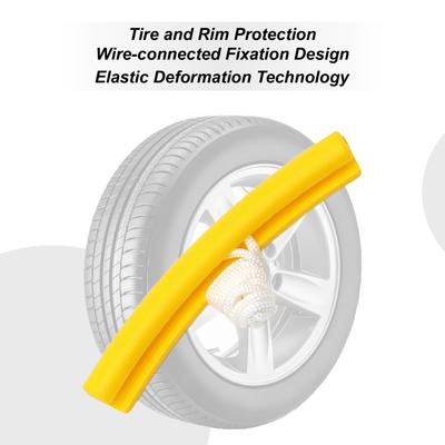 Protection de jante Protection de bord pour pneu Roue de véhicule Garde-roue Pour Voiture tout-terrain Moto Camion SUV Camping-car Berline Remorque