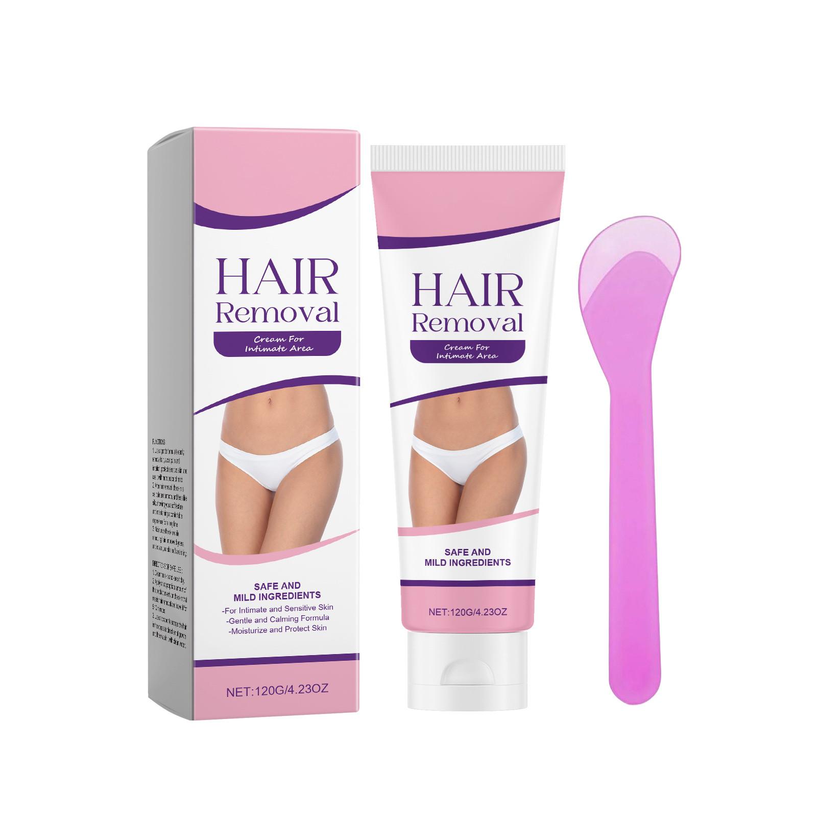 

Мягкий успокаивающий крем для удаления волос 1 шт. 120 г One Size белый