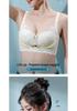European & American Style Wireless Push-Up Lace Bra with Side Support - Comfortable & Breathable Women's Underwear