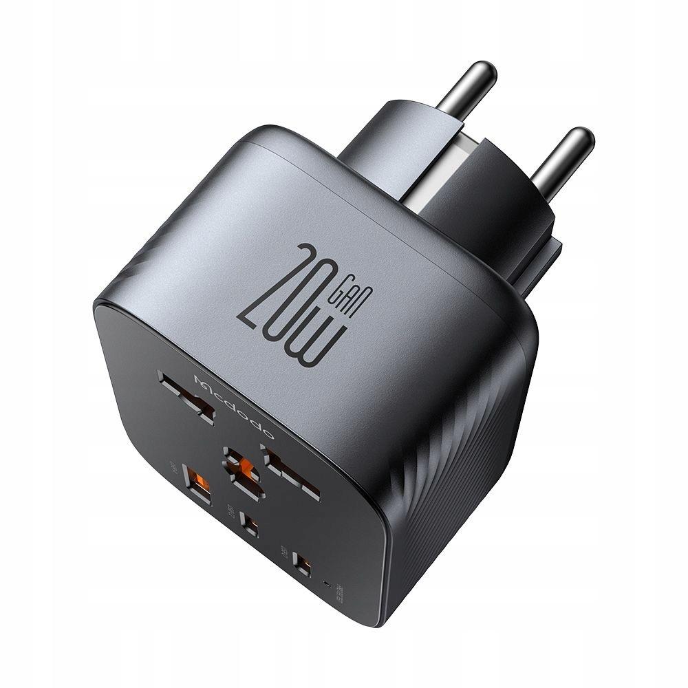 Mcdodo Travel Adapter Charger Plug EU 2 USB-C 1 USB-A
