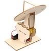 Wooden Electric Radar Detector Model Kids Science Toy Technology Physics Bricks Kit Learning Educational Toys for Children