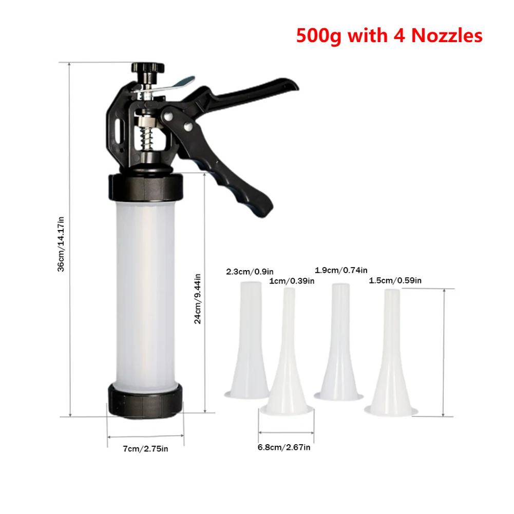 

5 шт./набор Домашняя колбасная шприц-машина Ручной мясной шприц с 5 насадками Колбасная машина Колбасный наполнитель Мясной инъектор Инструмент для приготовления мяса