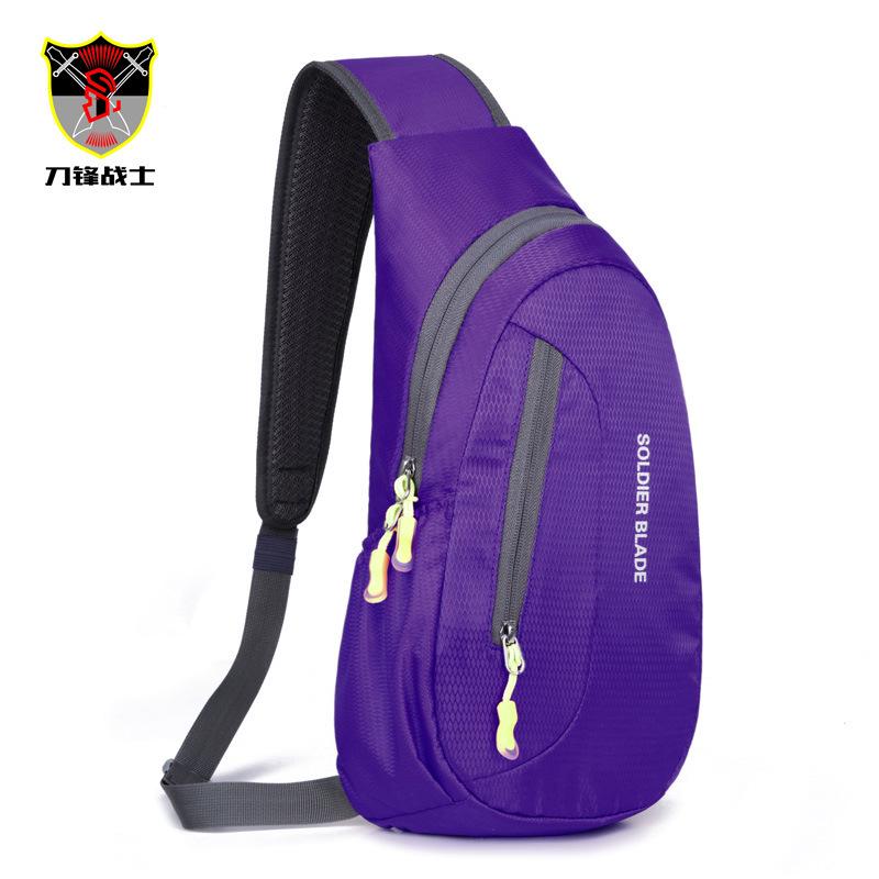 Dual-purpose Chest Bag Outdoor Bike Shoulder Crossbody Bag for Men Outdoor Sports Leisure Bag
