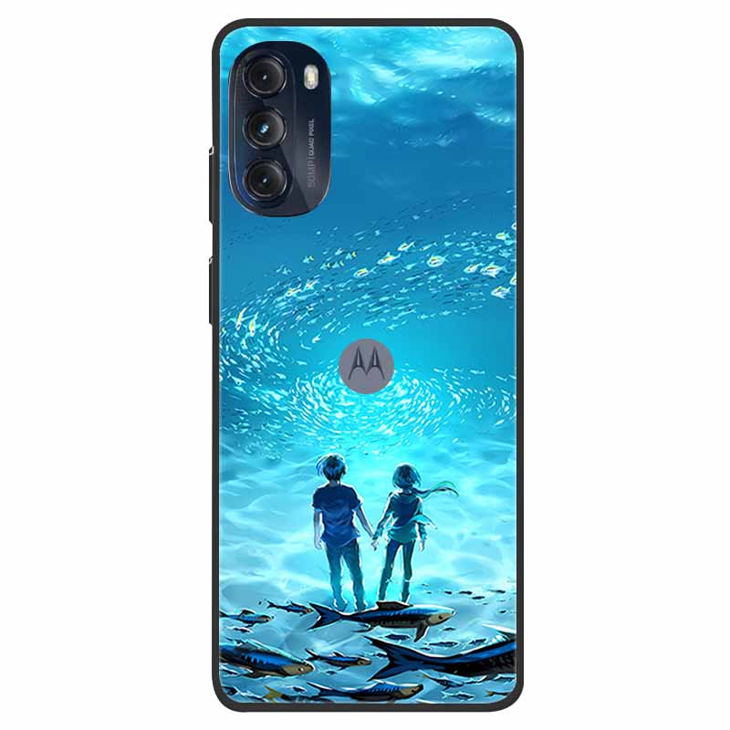 For Moto G 5G 2022 Case MotoG 5G Silicon Back Cover Protective Case For Motorola Moto G 5G 2022 Soft Case Cute Cats Coque