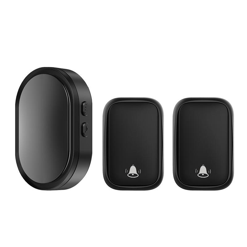 Kajia Si Wireless Smart Doorbell - Battery-Free, Long-Range Notification Button for Home.