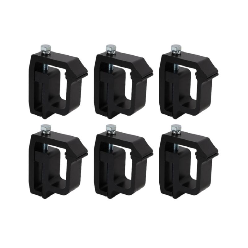 Mounting Clamps Truck Caps Clamps Aluminum Truck Clamps Clamps Truck Ladder Racks Clamp 6 pack